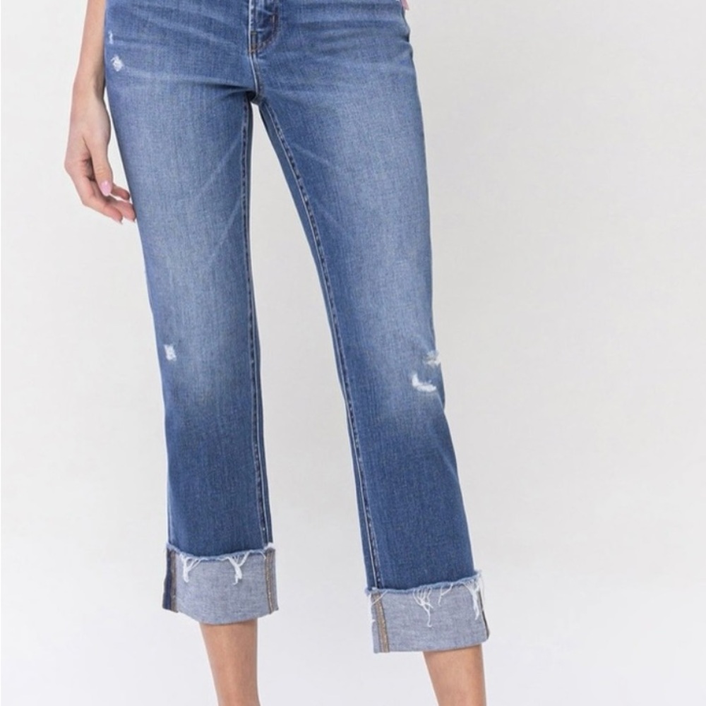Flying Monkey Blue Straight Leg Jeans